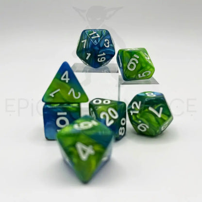 Earth Dragon Essence 7Pc Dice Set Acrylic