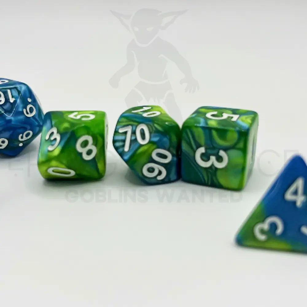 Earth Dragon Essence 7Pc Dice Set Acrylic