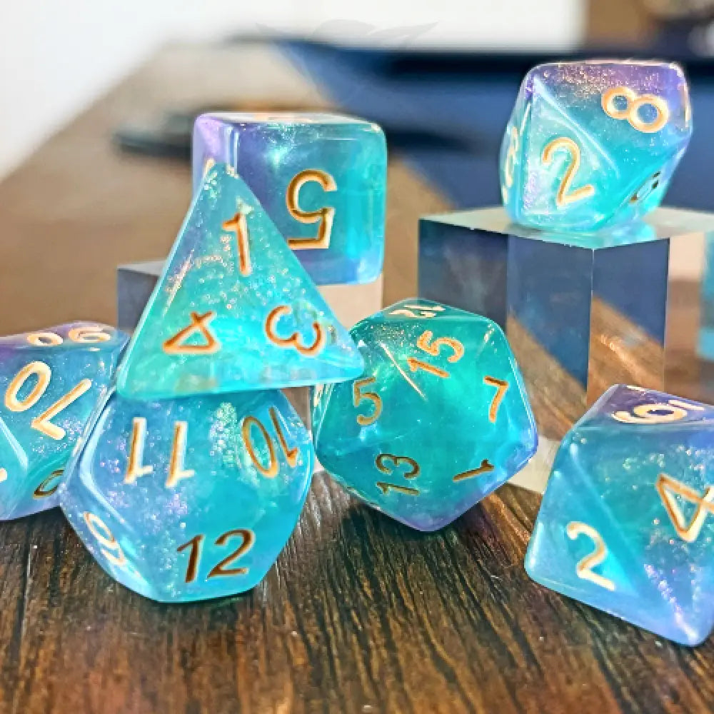 Sea Witch’s Potion 7Pc Dice Set Acrylic