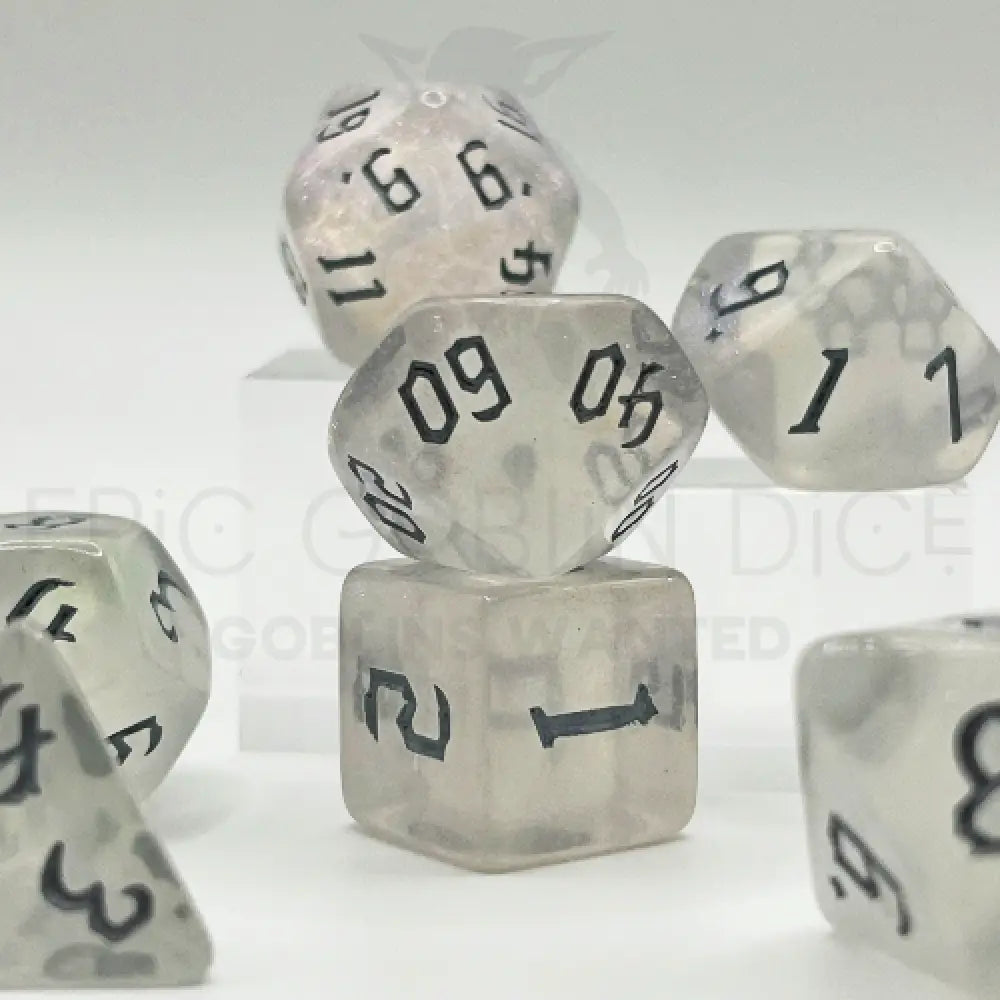 Seeker’s Stones 7Pc Dice Set Acrylic