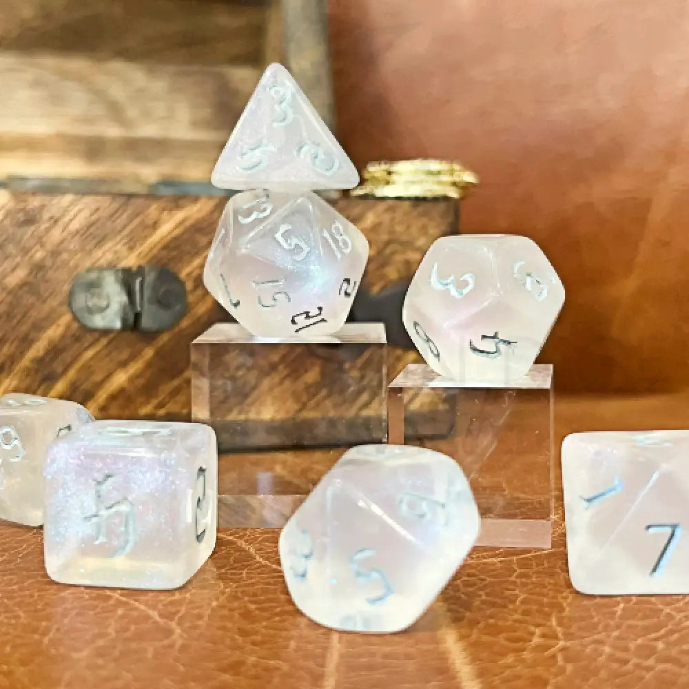 Seeker’s Stones 7Pc Dice Set Acrylic