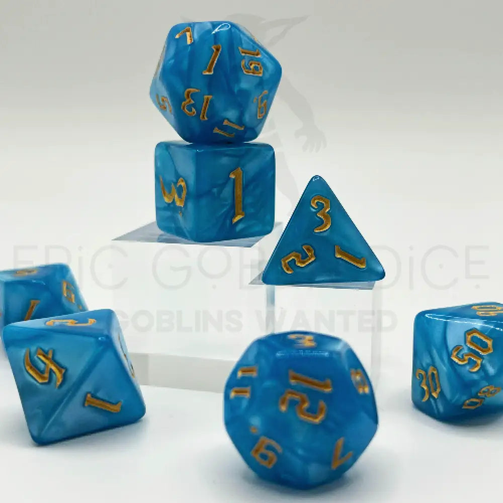 Tears Of Thanos 7Pc Dice Set Acrylic