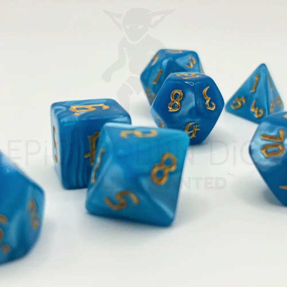 Tears Of Thanos 7Pc Dice Set Acrylic